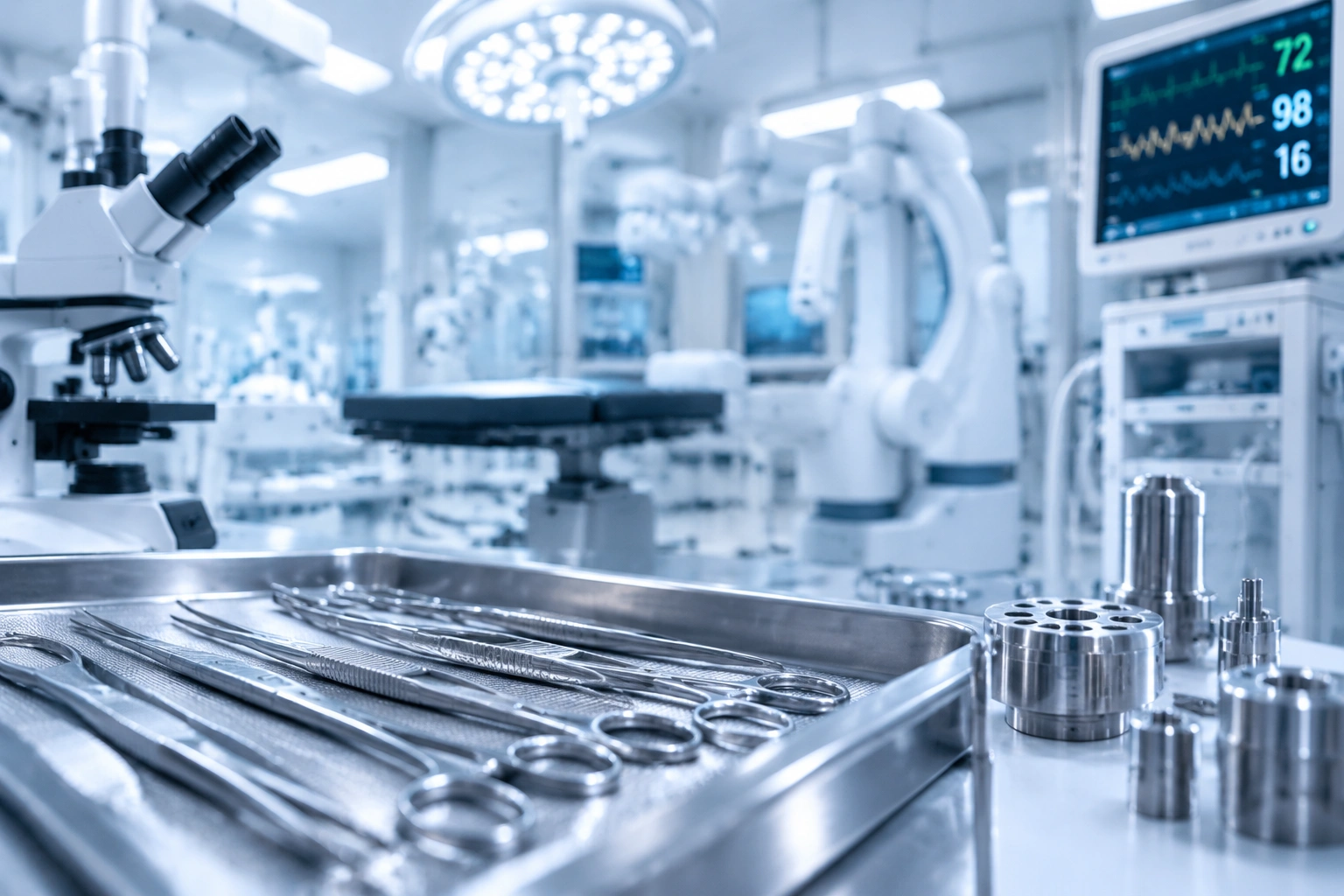 Ultra-precision tungsten carbide parts for medical equipment manufacturing