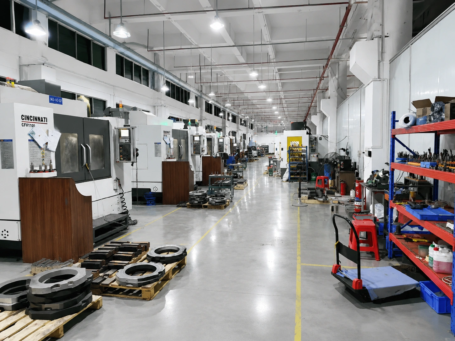 CNC Machining Center for Custom Tungsten Carbide Components